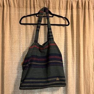 Prana tote with snap out drawstring insert